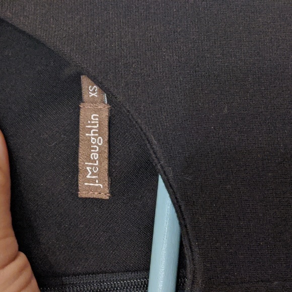 J. McLaughlin Black Sleeveless Fitted Dress XS - Picture 2 of 5